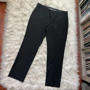 Banana Republic Black Ryan Slacks - Machine Washable Italian Wool Size 12